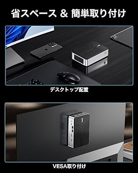 ミニPC GMKtec nucbox g9 N150 12gb 512gb GMKtec Intel Twin Lake N150 Dual-system 4-bay NAS Mini PC